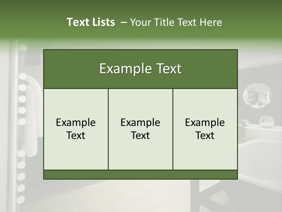 Property Private Relaxation PowerPoint Template