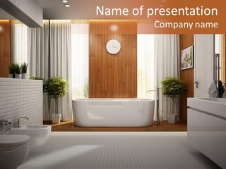 Towel Soap Hotel PowerPoint Template