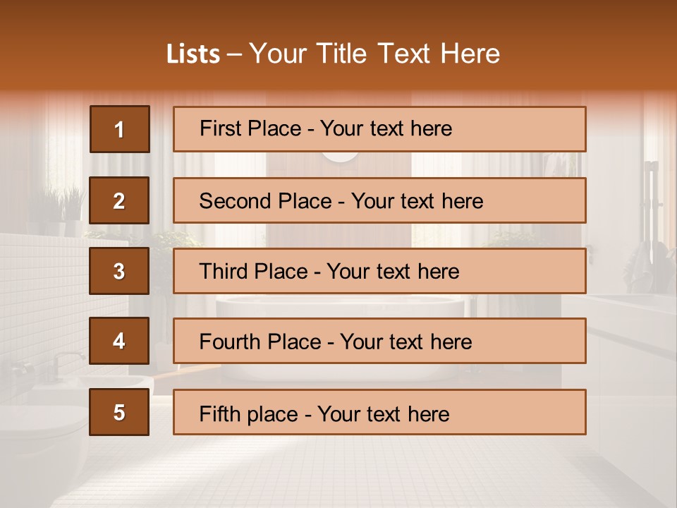Towel Soap Hotel PowerPoint Template