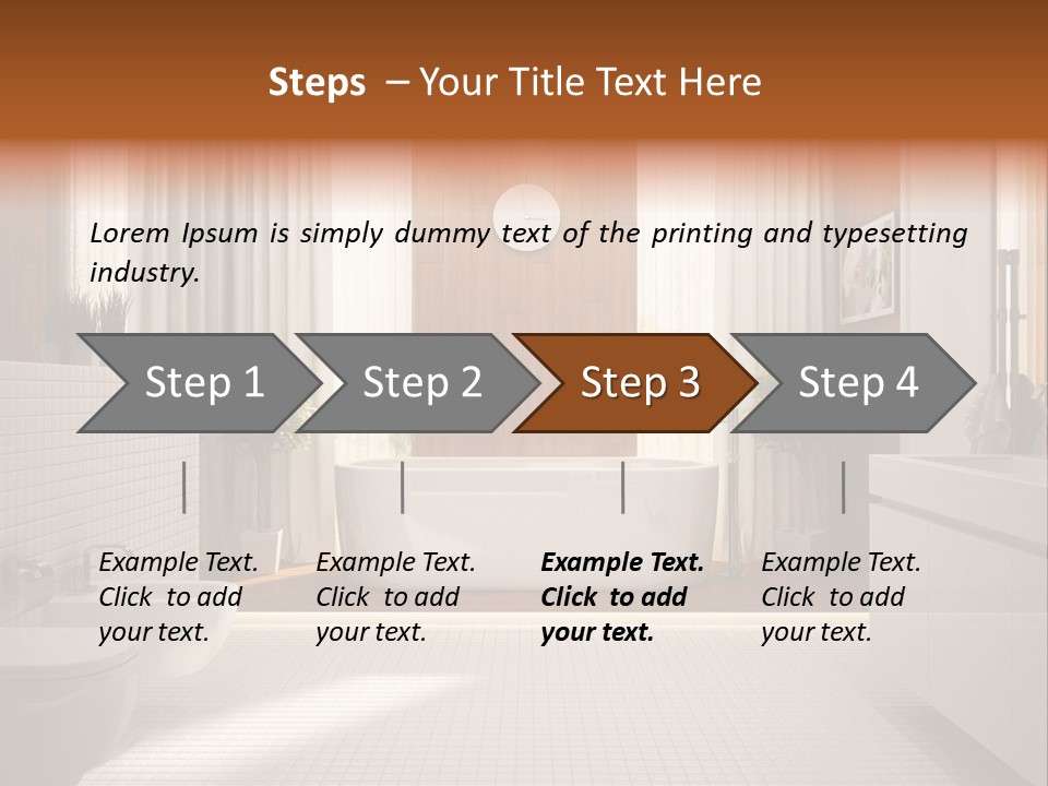 Towel Soap Hotel PowerPoint Template