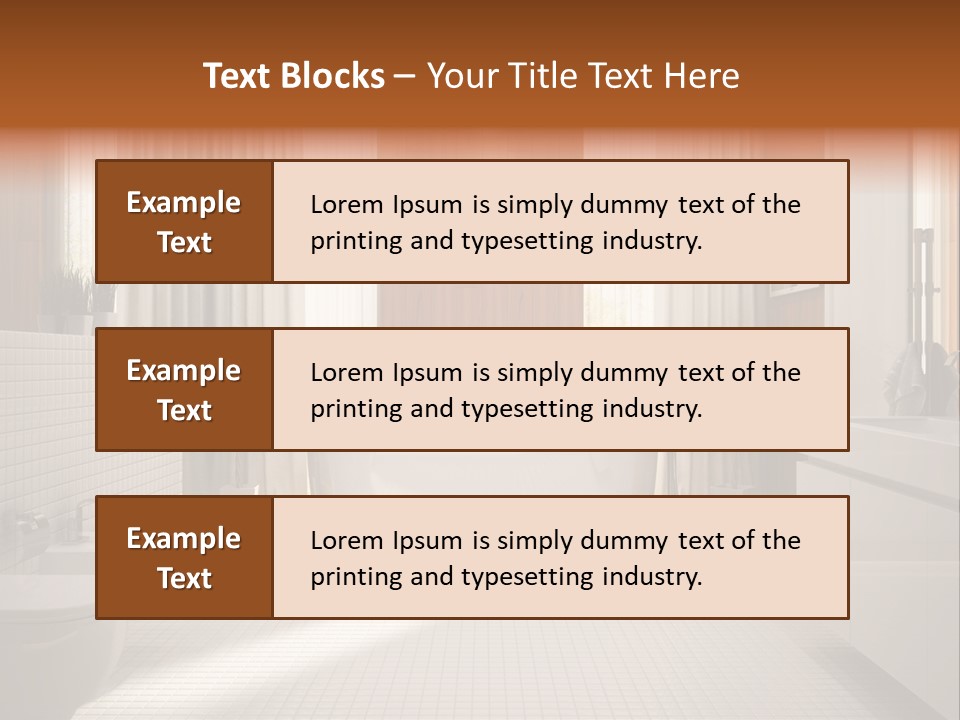 Towel Soap Hotel PowerPoint Template