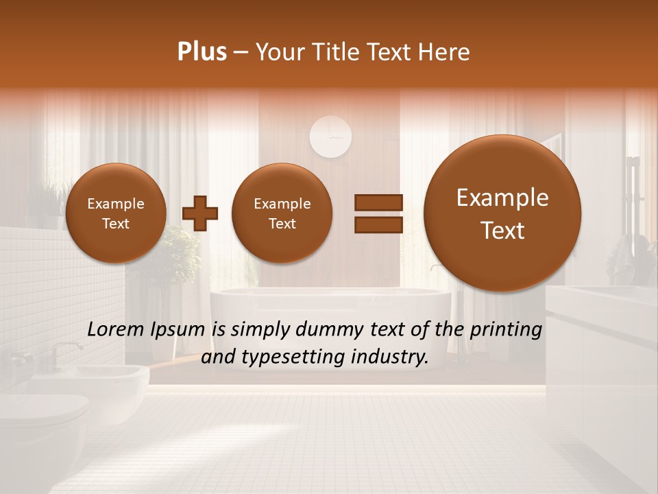 Towel Soap Hotel PowerPoint Template
