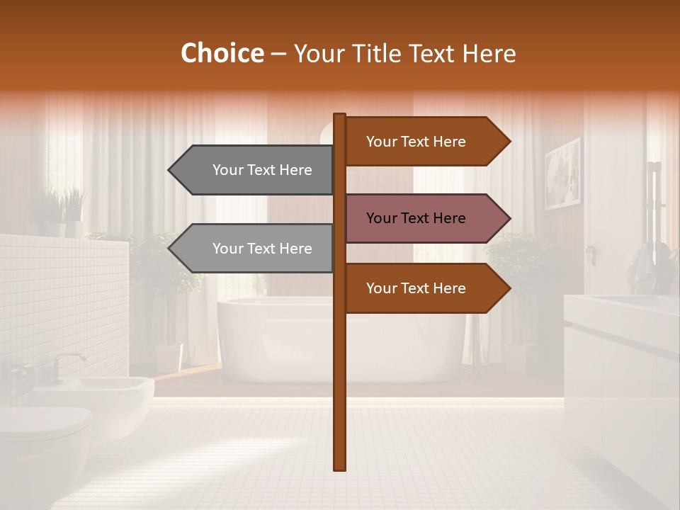 Towel Soap Hotel PowerPoint Template