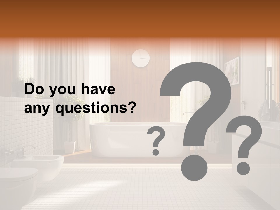 Towel Soap Hotel PowerPoint Template