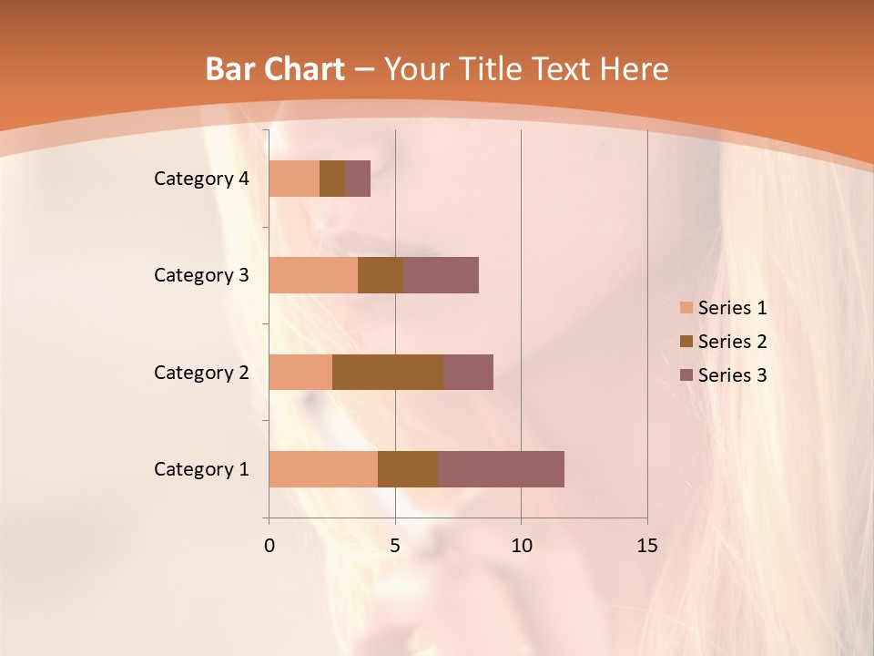 Femelle Maquillage Humain PowerPoint Template