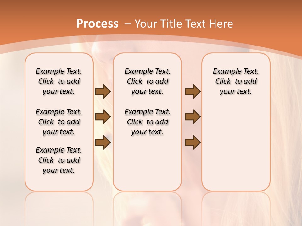 Femelle Maquillage Humain PowerPoint Template