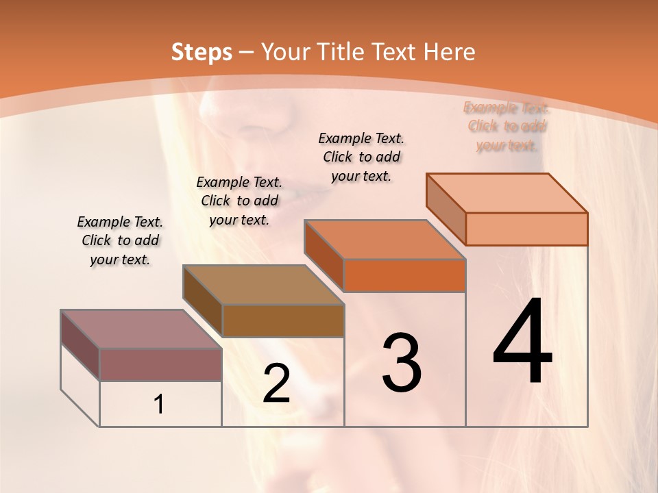 Femelle Maquillage Humain PowerPoint Template