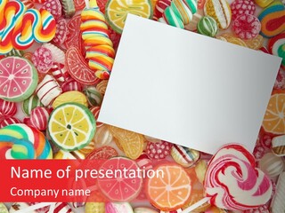 Group Message Closeup PowerPoint Template