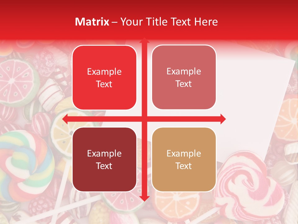 Group Message Closeup PowerPoint Template