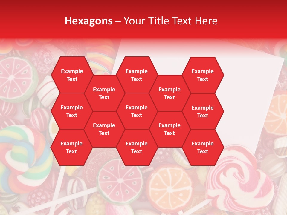 Group Message Closeup PowerPoint Template