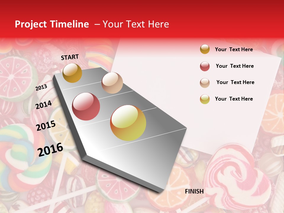 Group Message Closeup PowerPoint Template