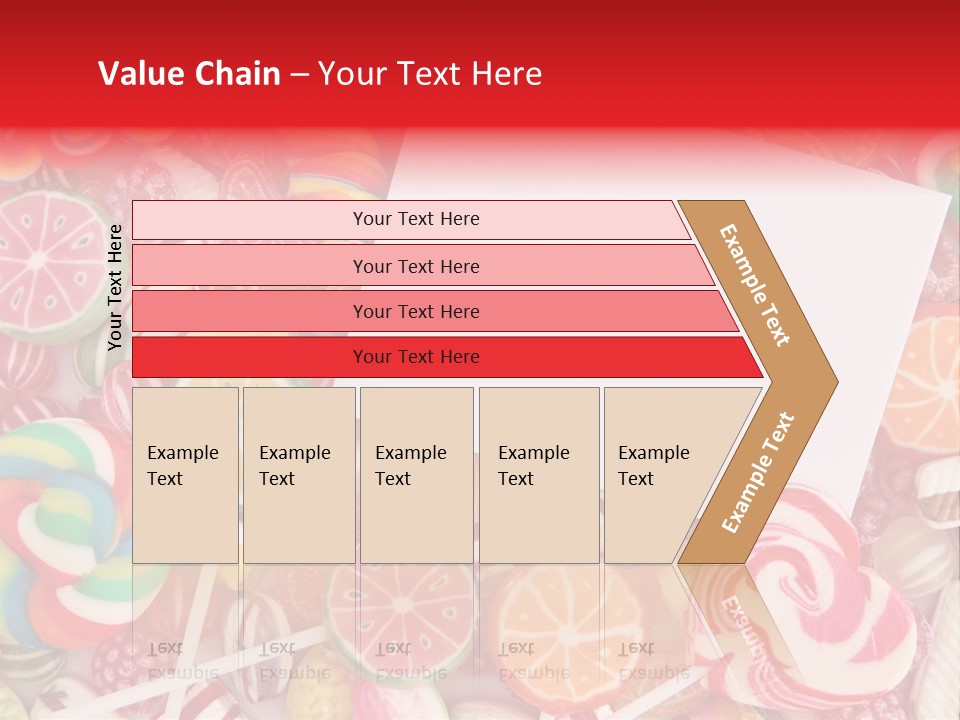 Group Message Closeup PowerPoint Template