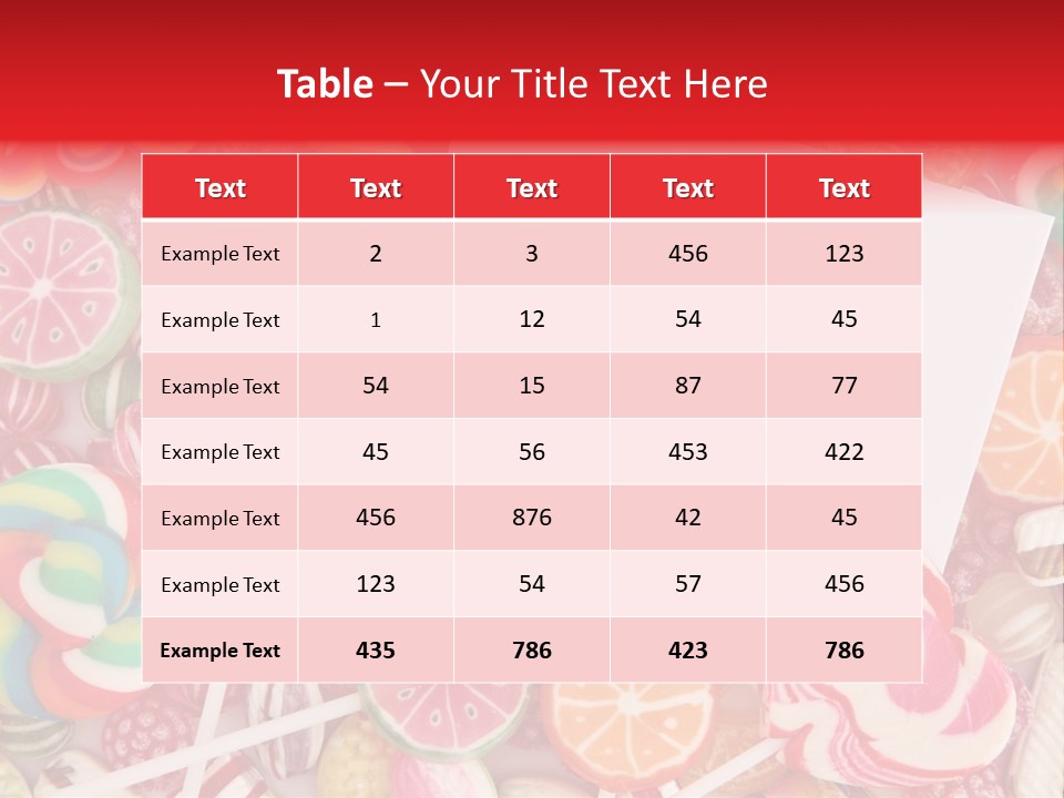 Group Message Closeup PowerPoint Template