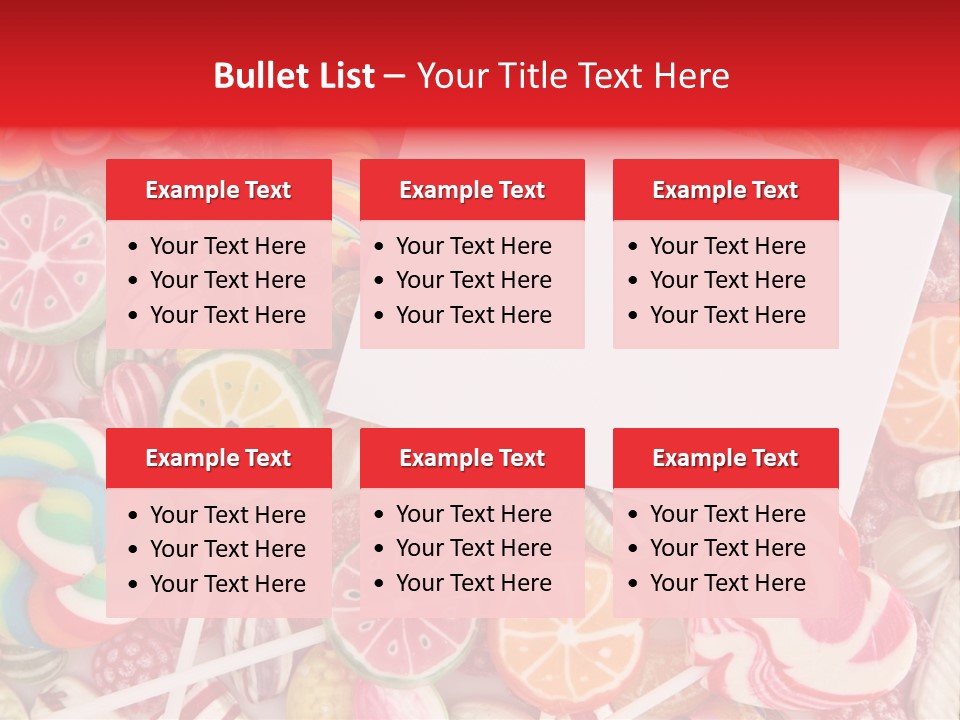 Group Message Closeup PowerPoint Template