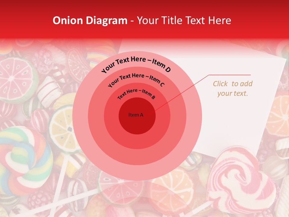 Group Message Closeup PowerPoint Template