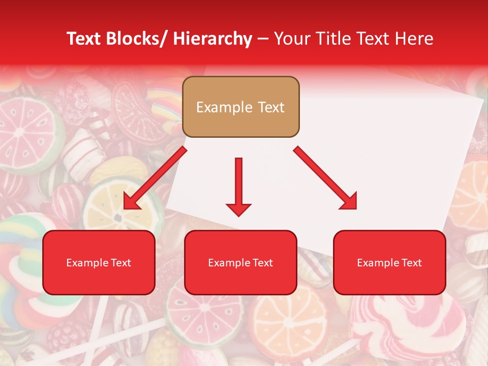 Group Message Closeup PowerPoint Template
