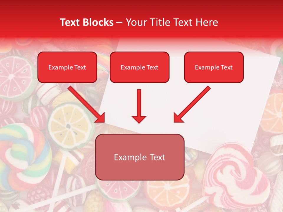 Group Message Closeup PowerPoint Template