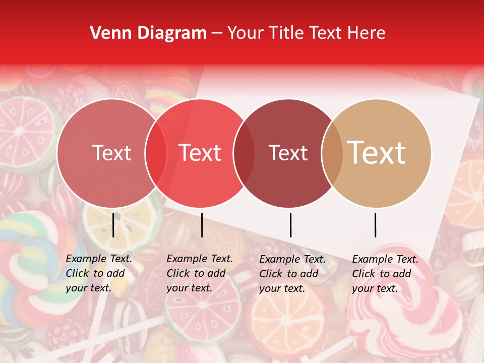 Group Message Closeup PowerPoint Template