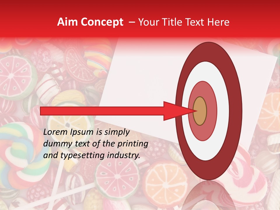 Group Message Closeup PowerPoint Template