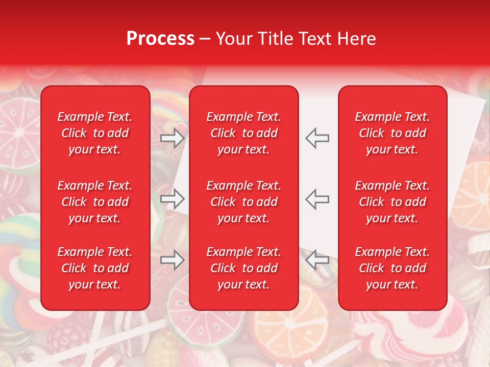 Group Message Closeup PowerPoint Template
