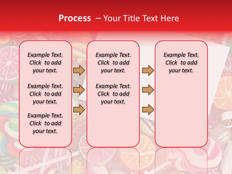 Group Message Closeup PowerPoint Template