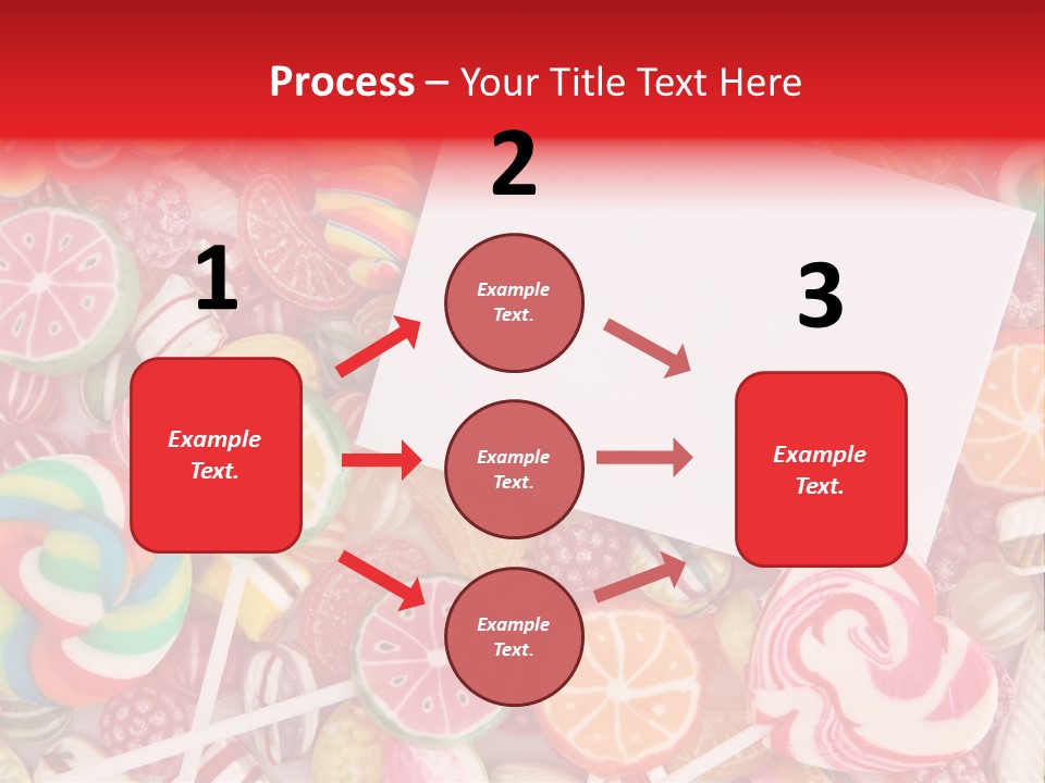 Group Message Closeup PowerPoint Template
