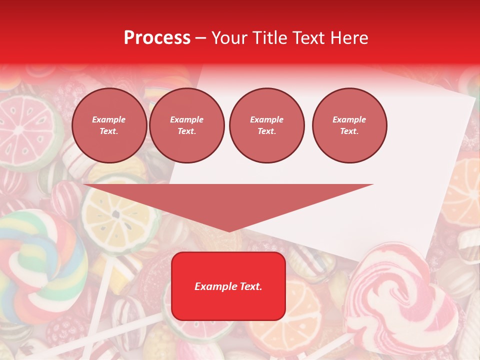 Group Message Closeup PowerPoint Template
