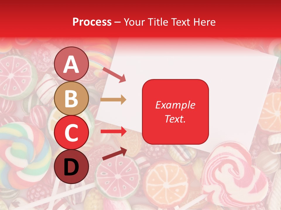 Group Message Closeup PowerPoint Template