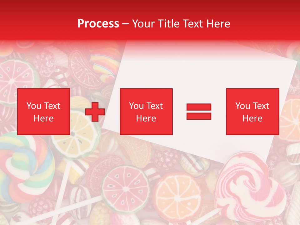 Group Message Closeup PowerPoint Template