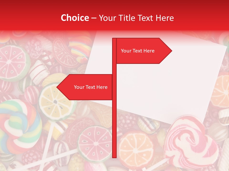 Group Message Closeup PowerPoint Template