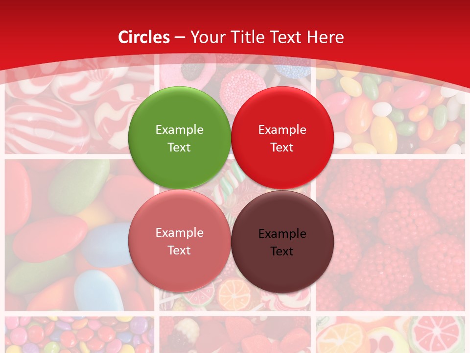 Group Texture Fruit PowerPoint Template