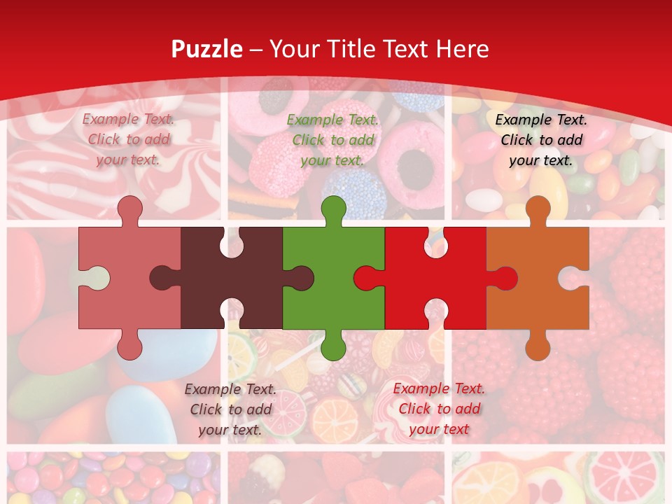 Group Texture Fruit PowerPoint Template