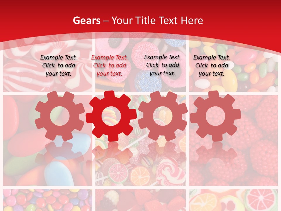 Group Texture Fruit PowerPoint Template