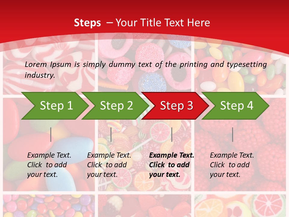 Group Texture Fruit PowerPoint Template