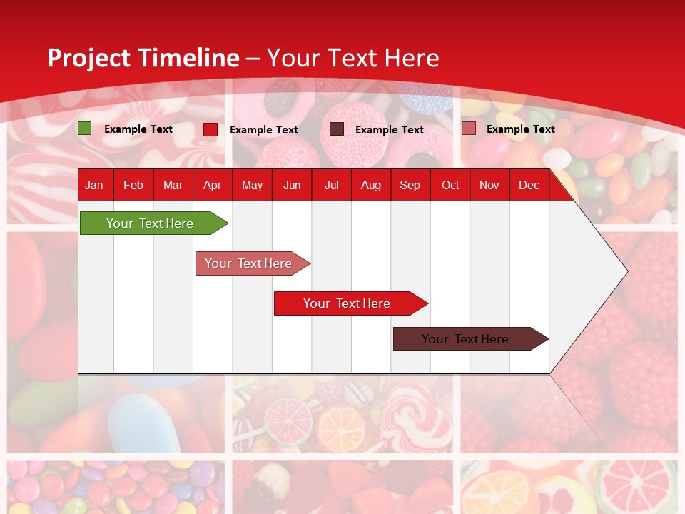 Group Texture Fruit PowerPoint Template
