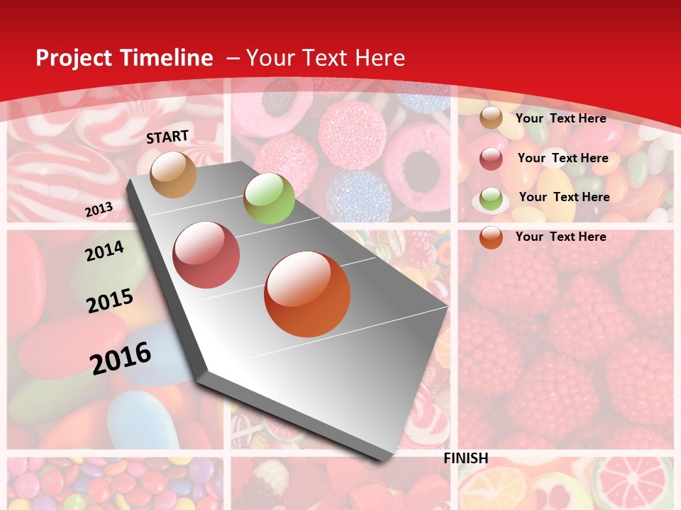 Group Texture Fruit PowerPoint Template