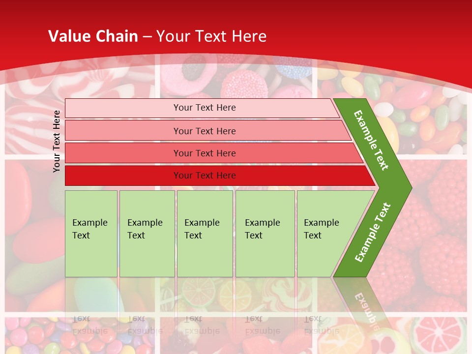 Group Texture Fruit PowerPoint Template