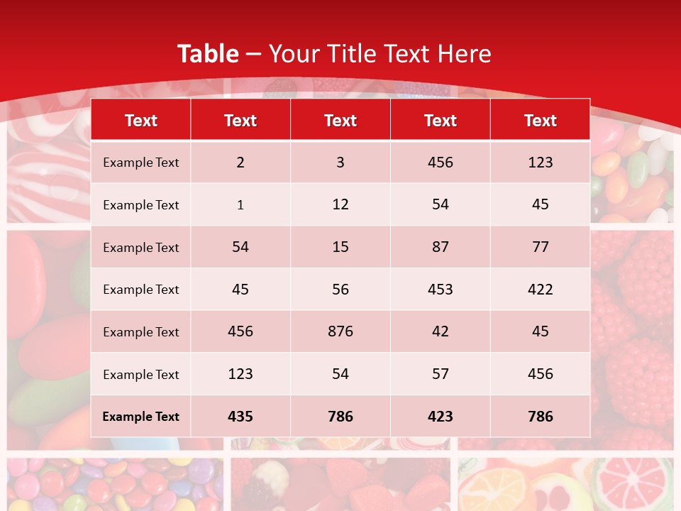 Group Texture Fruit PowerPoint Template