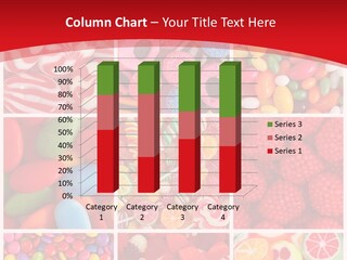 Group Texture Fruit PowerPoint Template