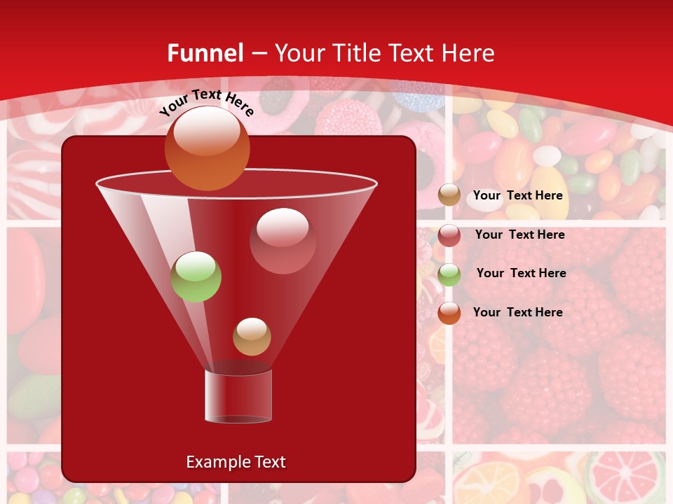 Group Texture Fruit PowerPoint Template