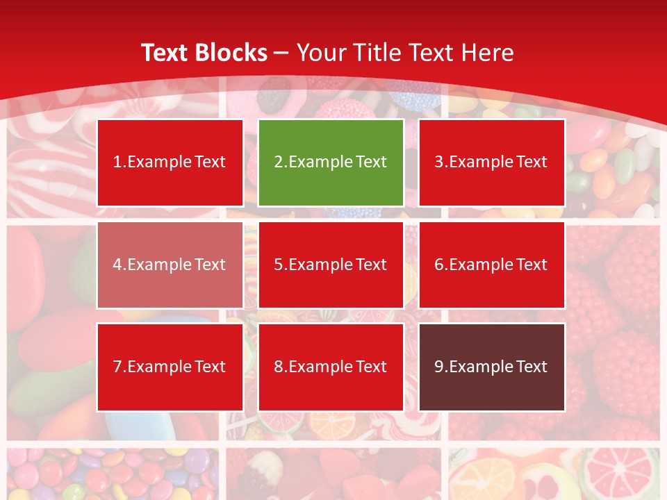 Group Texture Fruit PowerPoint Template