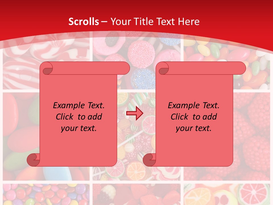 Group Texture Fruit PowerPoint Template
