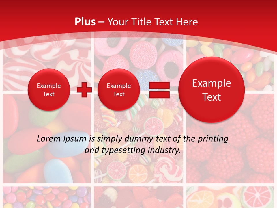 Group Texture Fruit PowerPoint Template