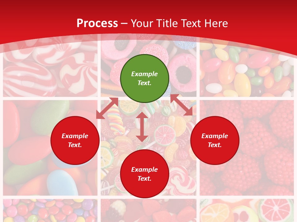 Group Texture Fruit PowerPoint Template