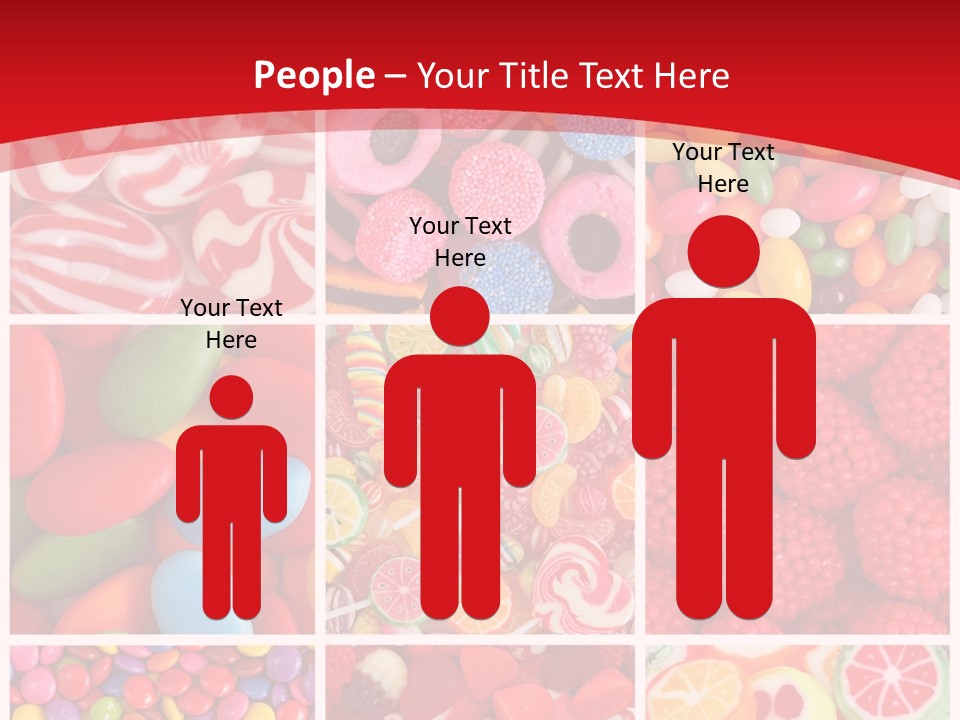 Group Texture Fruit PowerPoint Template