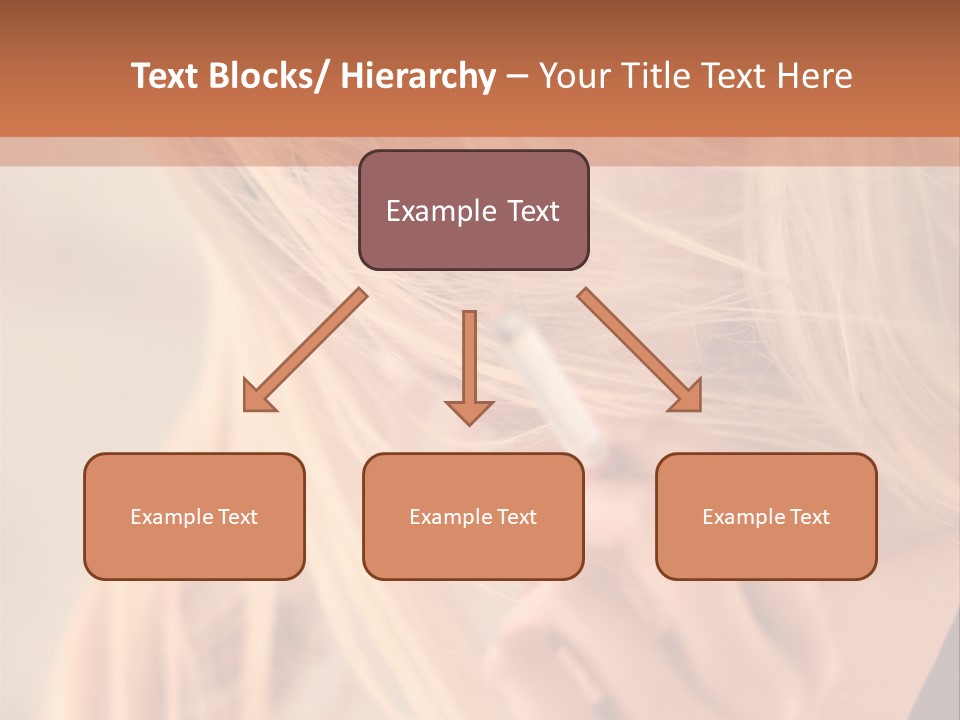 Sensualit La Nicotine Style De Vie PowerPoint Template