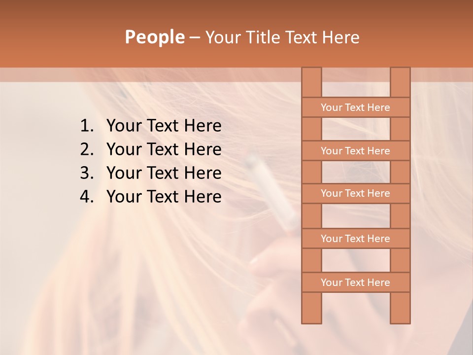 Sensualit La Nicotine Style De Vie PowerPoint Template