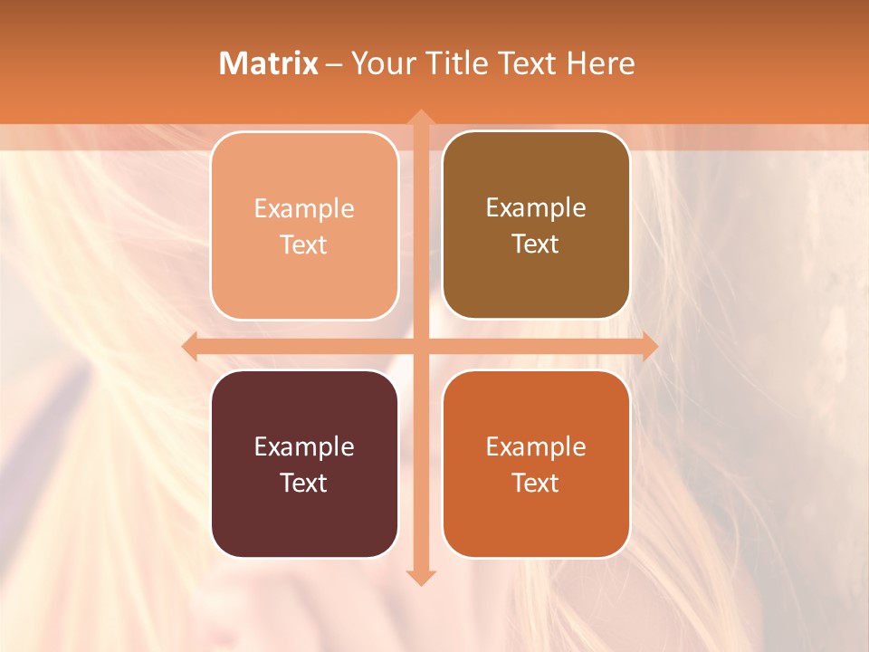 Gens Caucasien Visage PowerPoint Template