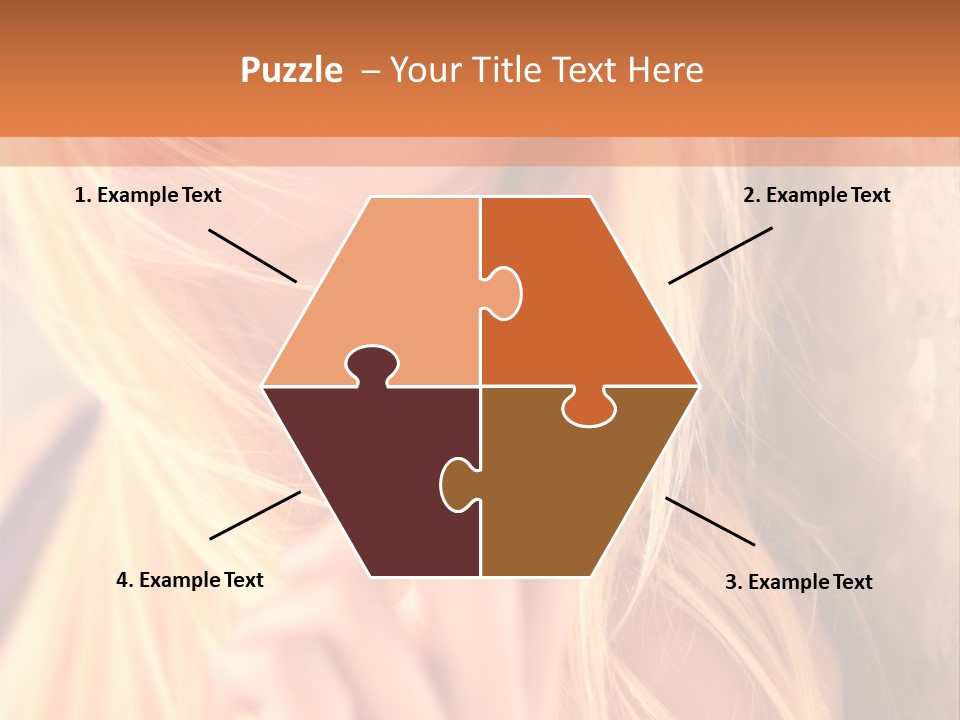 Gens Caucasien Visage PowerPoint Template
