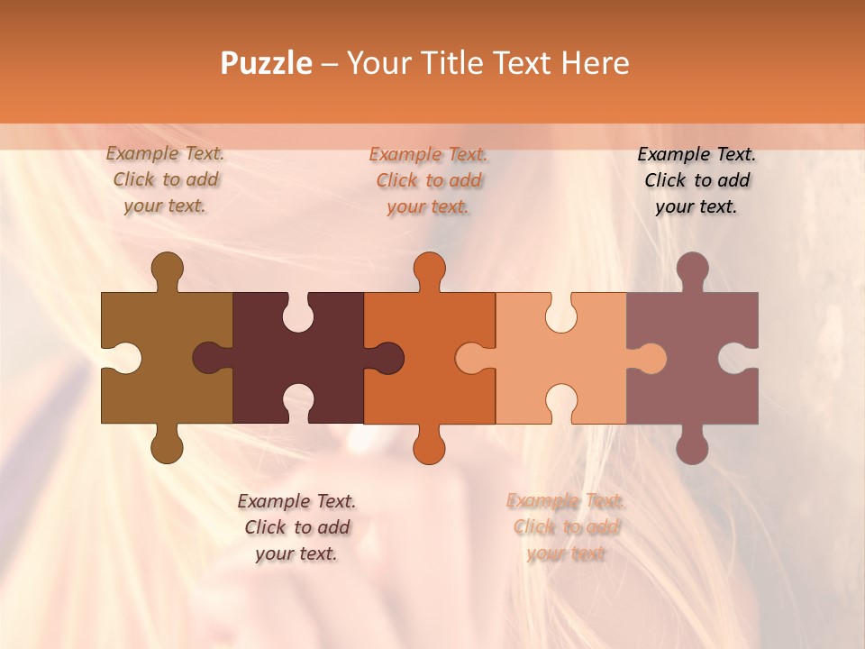 Gens Caucasien Visage PowerPoint Template